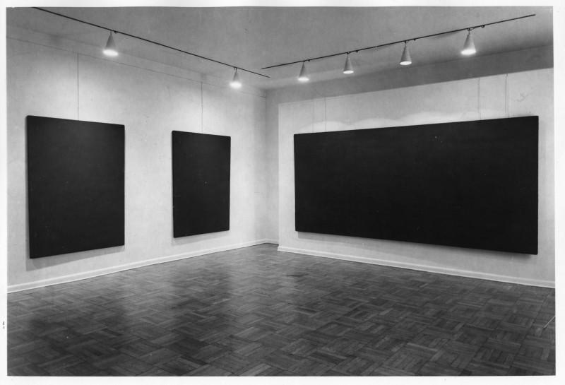 Témoignage de Roland F. Pease Jr. sur les monochromes bleus vu lors de l'exposition chez Leo Castelli, 1961